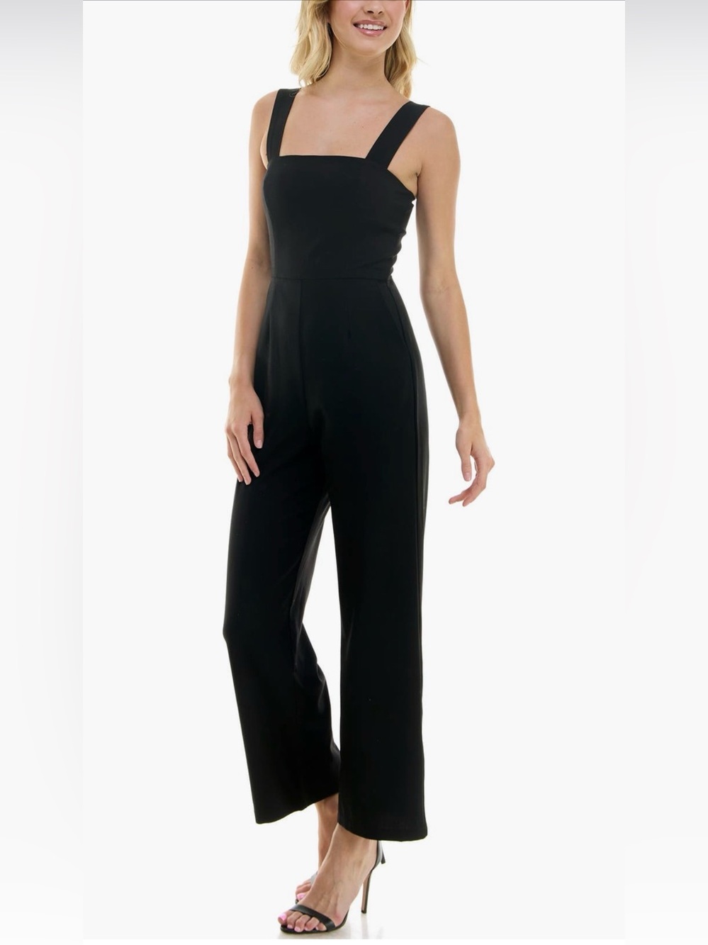 Socialite Navy Wide-Strap Maxi Jumpsuit - Color is Navy - NWT ✨💙